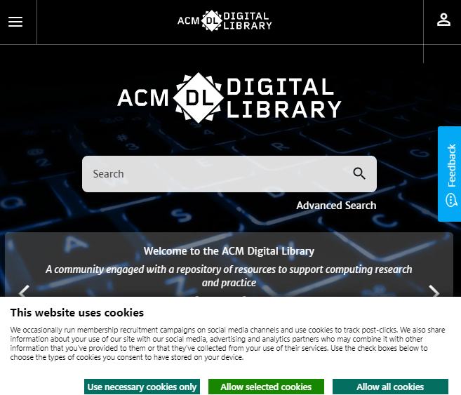 Tạp chí điện tử ACM (chủ đề về KT máy tính và công nghệ)