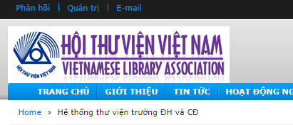 Hệ thống thư viện trường Đại học và Cao đẳng